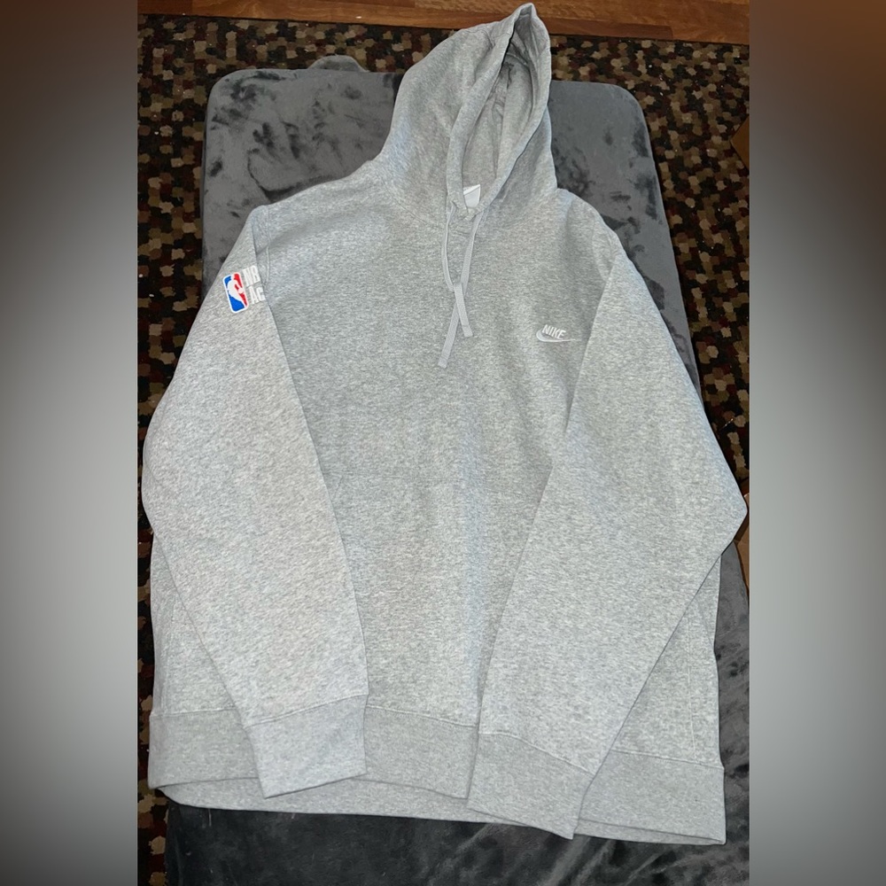 Nike NBA Academy Hoodie in Gray Size XXL